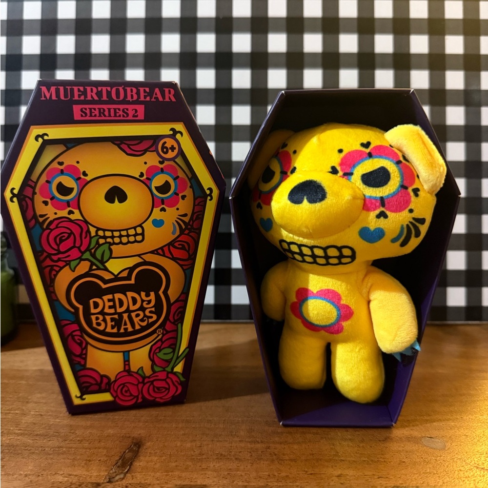 Series 2 Deddy Bears Yellow Plush Toy